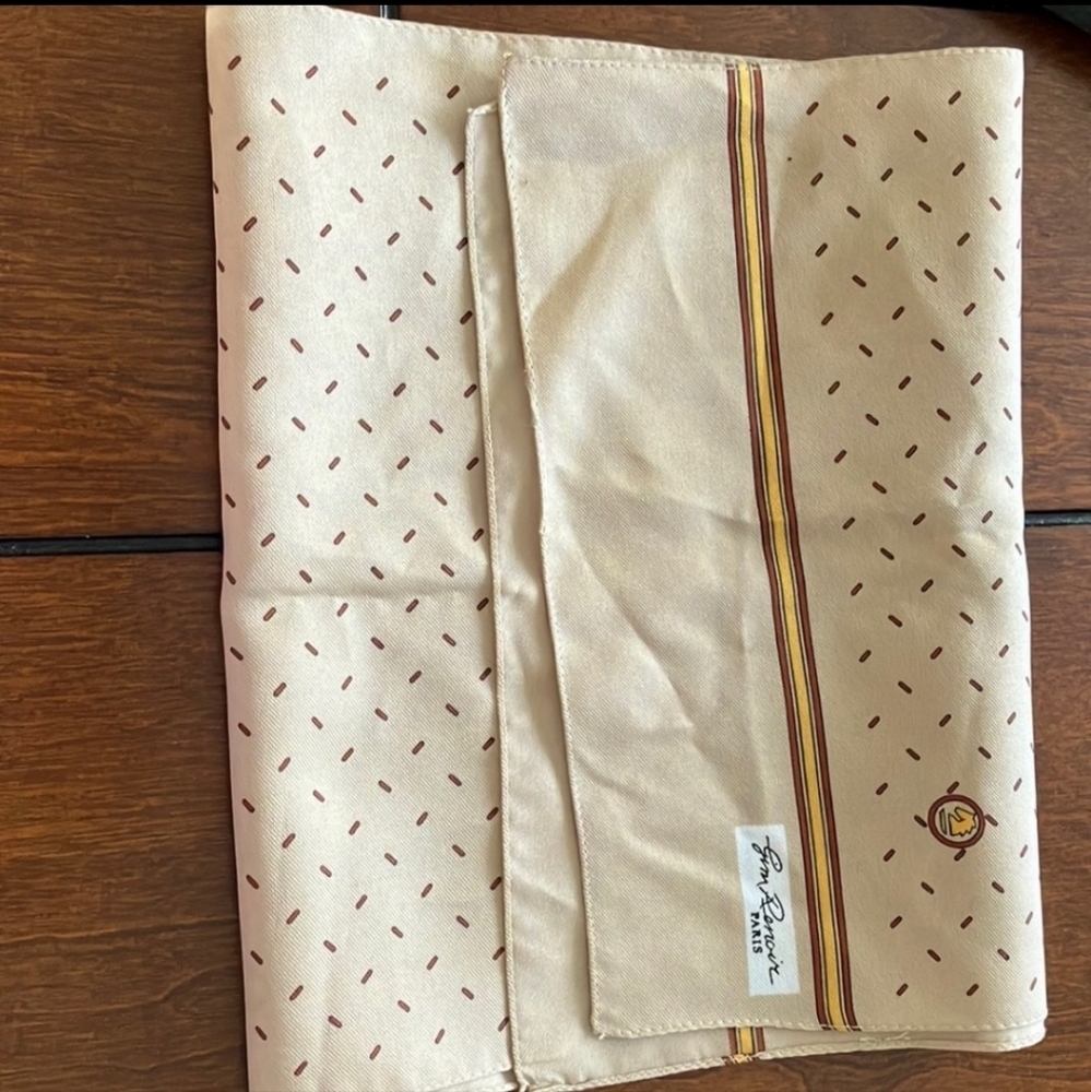 Jim Renoir Paris scarf vintage